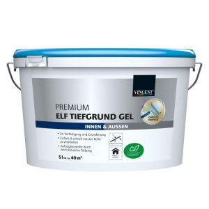 Vincent Tiefgrund Premium ELF Tiefgrund Gel 5 L Vincent Tiefgrund Premium ELF Tiefgrund Gel 5 L