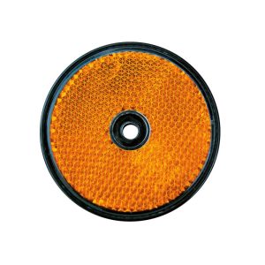 LAS 10202 Reflektor 2 Stk orange 60 mm rund LAS 10202 Reflektor 2 Stk orange 60 mm rund