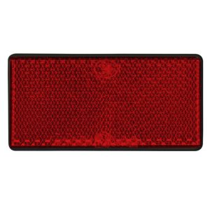 LAS 10206 Reflektor rot viereckig 2 Stk. LAS 10206 Reflektor rot viereckig 2 Stk.