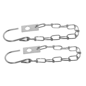 LAS 10666 Sicherungshaken mit Kette 2- teilig LAS 10666 Sicherungshaken mit Kette 2- teilig