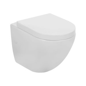 Wand-WC Cozy erhöht spülrandlos inkl WC-Sitz Wand-WC Cozy erhöht spülrandlos inkl WC-Sitz