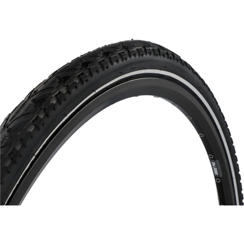 Fischer Fahrradreifen 47-622 Straße/Trek schwarz pannensicher 28 Zoll