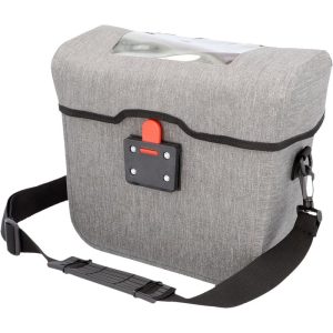 Fischer Fahrrad Lenkertasche City grau Fischer Fahrrad Lenkertasche City grau