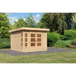 Karibu  Blockbohlenhaus Kastorf 6 naturbelassen