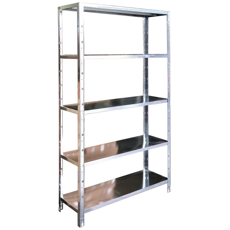 MyTool Metall-Steckregal inkl 5 Böden 195 x 100 x 40 cm