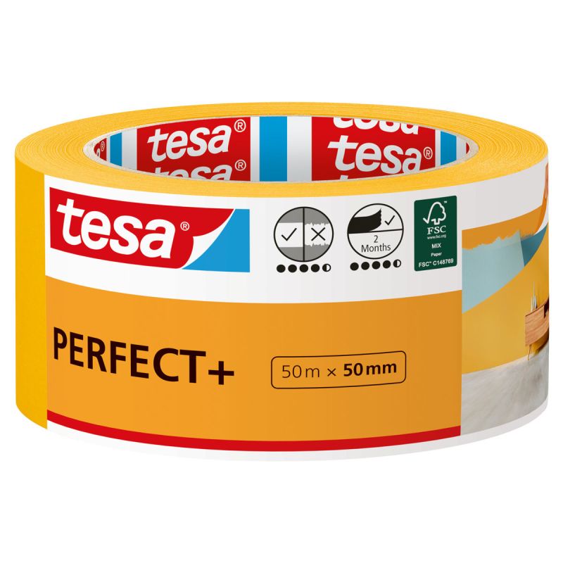 Tesa Malerband Perfect+ 50m x 50mm