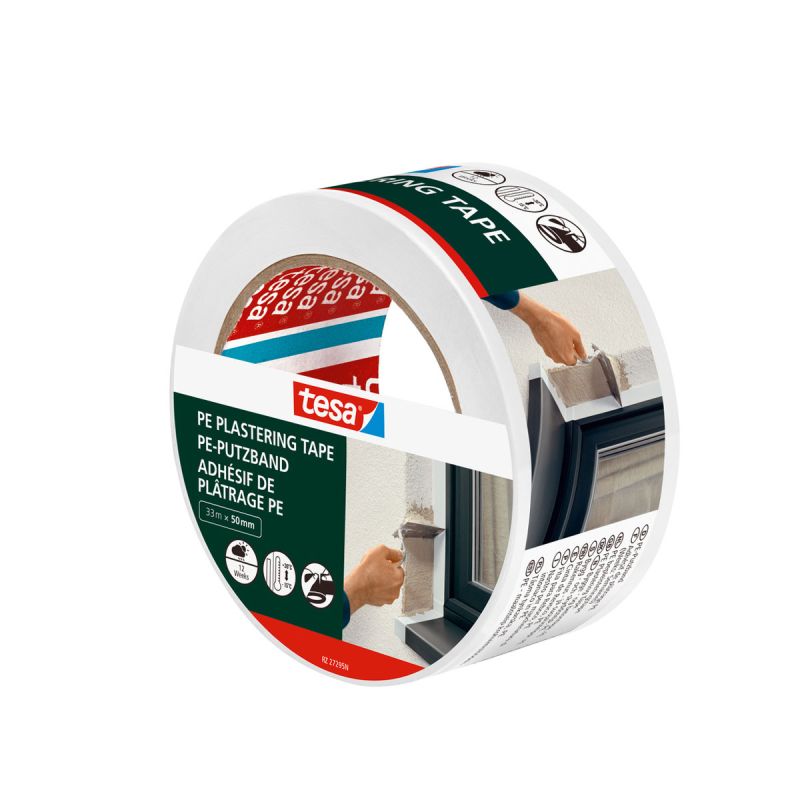 Tesa Putzband PE weiß 33m x 50mm