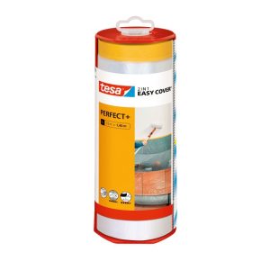 Tesa  Malerband Easy Cover Perfect+ Spender und Refill 33 x 1,4 m