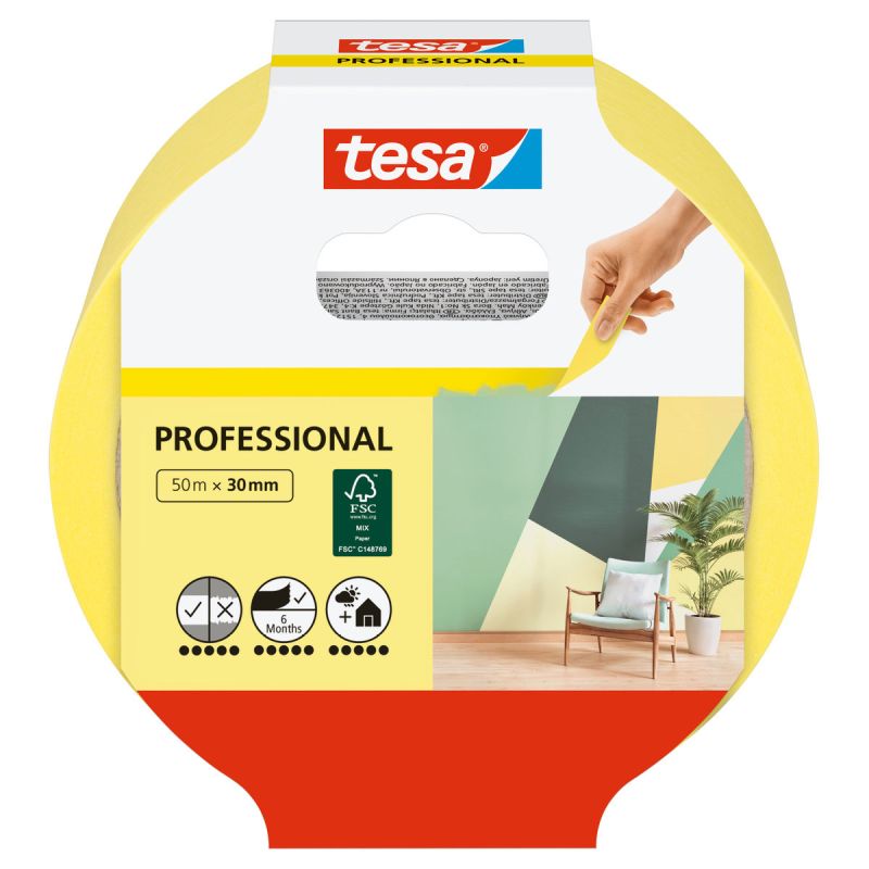 Tesa Malerband Professional 50m x 30mm