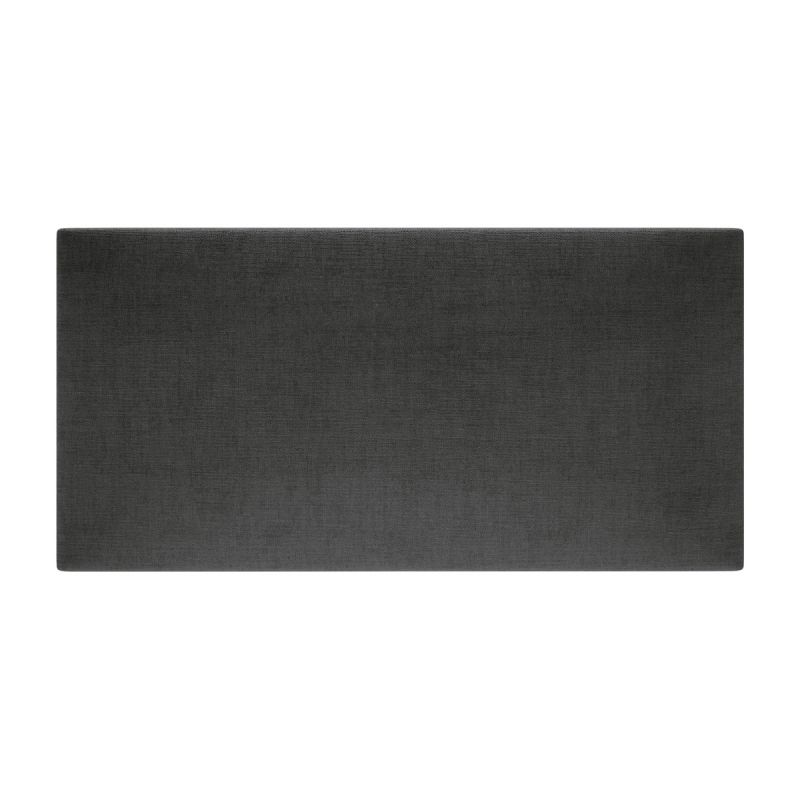 Mollis Polsterpaneele schwarz-grau 60 x 30 cm