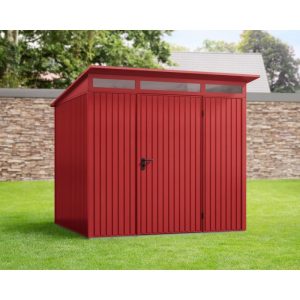 EcoStar Gerätehaus Trend-PTyp 2RAL3004 1 flg EcoStar Gerätehaus Trend-PTyp 2RAL3004 1 flg