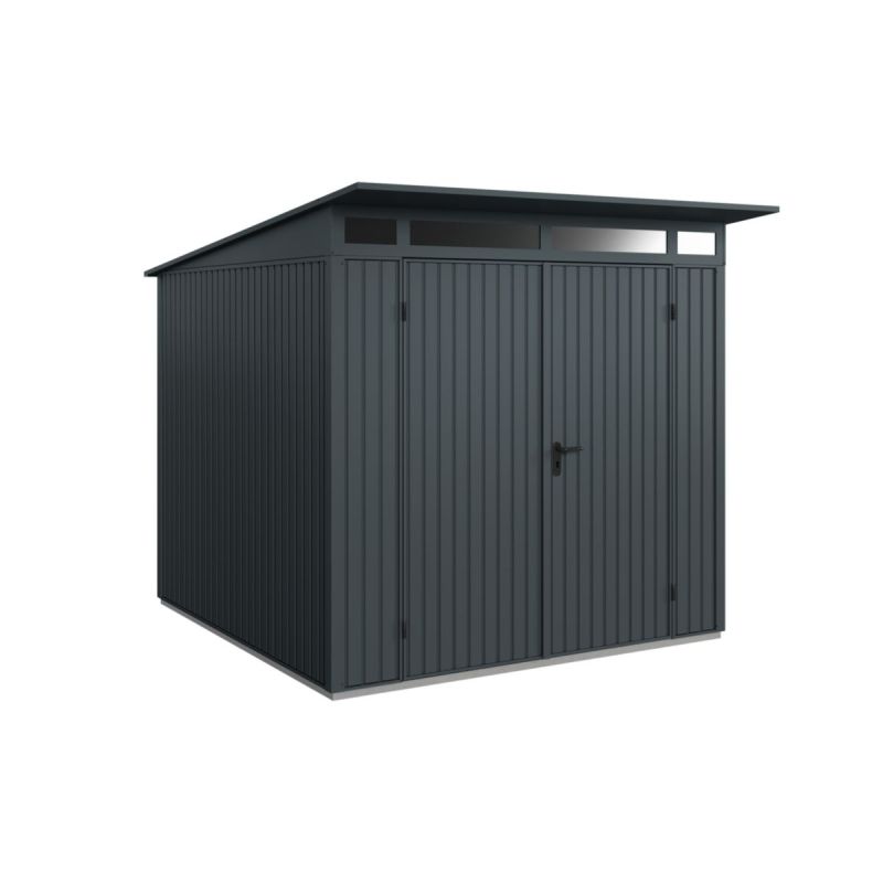 EcoStar  Gerätehaus Trend-PTyp 2RAL7016 2 flg
