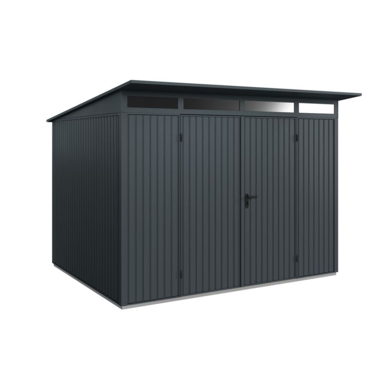EcoStar  Gerätehaus Trend-PTyp 3RAL7016 2 flg