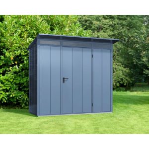 EcoStar Gerätehaus Elegant-PTyp 1RAL5014 1 flg EcoStar Gerätehaus Elegant-PTyp 1RAL5014 1 flg