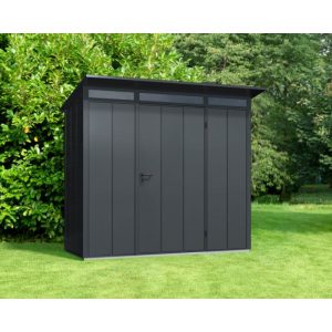 EcoStar Gerätehaus Elegant-PTyp 1RAL7016 1 flg EcoStar Gerätehaus Elegant-PTyp 1RAL7016 1 flg