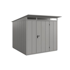 EcoStar Gerätehaus Elegant-PTyp 2RAL9007 1 flg EcoStar Gerätehaus Elegant-PTyp 2RAL9007 1 flg