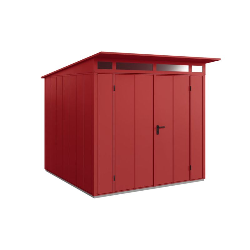 EcoStar  Gerätehaus Elegant-PTyp 2RAL3004 2 flg