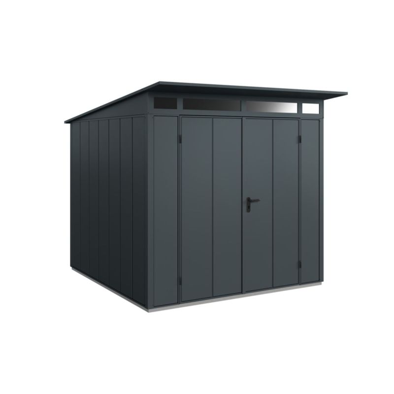 EcoStar  Gerätehaus Elegant-PTyp 2RAL7016 2 flg