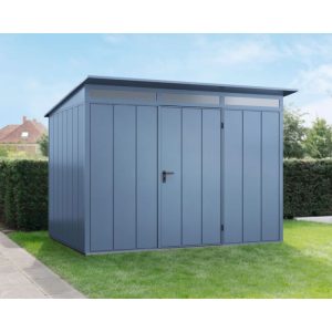 EcoStar Gerätehaus Elegant-PTyp 3RAL5014 1 flg EcoStar Gerätehaus Elegant-PTyp 3RAL5014 1 flg