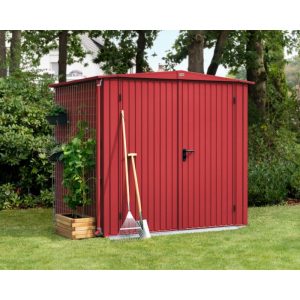 EcoStar Gerätehaus Trend-STyp 2RAL3004 2 flg EcoStar Gerätehaus Trend-STyp 2RAL3004 2 flg