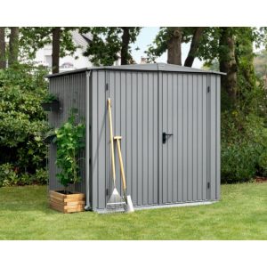 EcoStar Gerätehaus Trend-STyp 2RAL9007 2 flg EcoStar Gerätehaus Trend-STyp 2RAL9007 2 flg