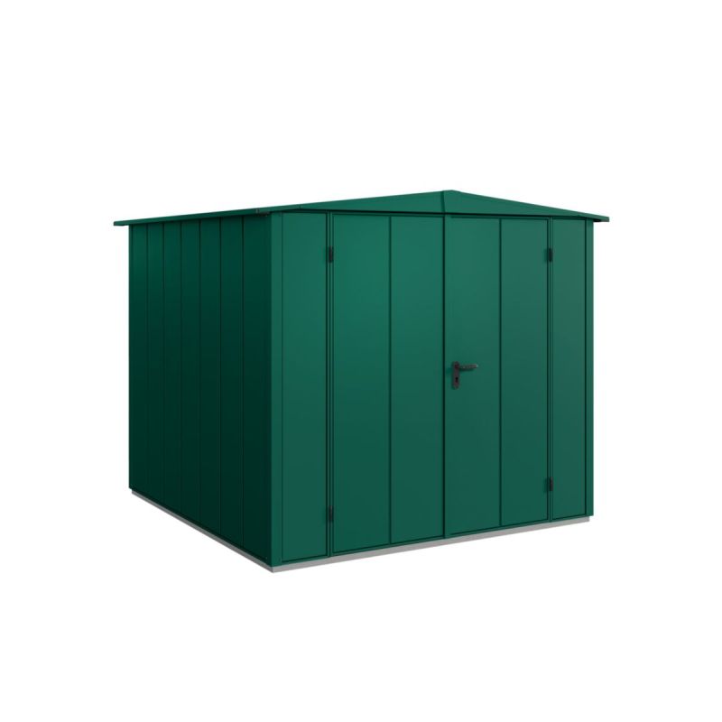 EcoStar  Gerätehaus Elegant-STyp 2RAL6005 2 flg