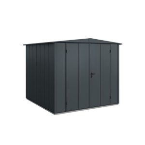 EcoStar Gerätehaus Elegant-STyp 2RAL9007 2 flg EcoStar Gerätehaus Elegant-STyp 2RAL9007 2 flg