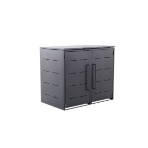 Durabil Metall-Mülltonnenbox Design für 2 x 240l Durabil Metall-Mülltonnenbox Design für 2 x 240l