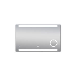 DSK  Design LED Lichtspiegel Silver Rey 100 x 60 cm