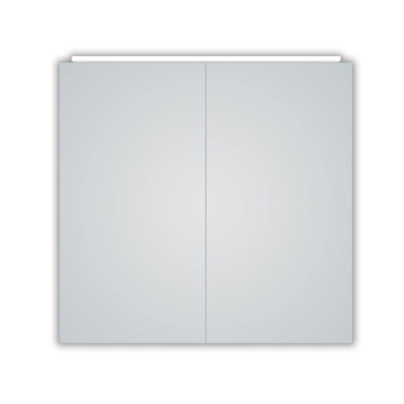 DSK Design LED Spiegelschrank Aluminio Vegas 70 x 50 cm