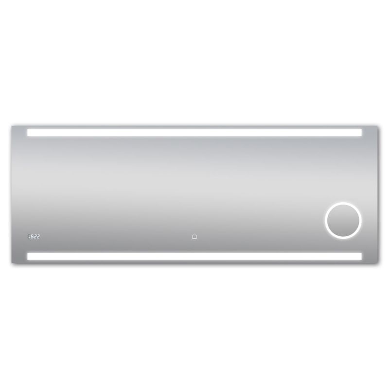 DSK Design LED Lichtspiegel Silver Rey 160 x 60 cm