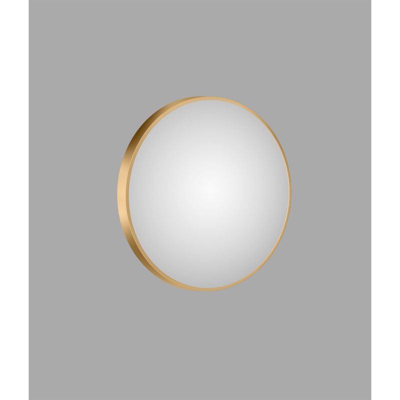 DSK  Design Spiegel Silver Coiffeur Gold Dm 50 cm