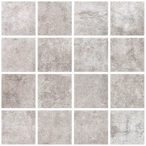 Feinsteinzeug-Fliese Mosaik Atrium Alpha marengo 30 x 30 cm