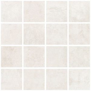 Feinsteinzeug-Fliese Mosaik Atrium Alpha marfil 30 x 30 cm