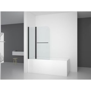 Aurlane Badewannenfaltwand Black Spririt 2 100 x 140 cm Aurlane Badewannenfaltwand Black Spririt 2 100 x 140 cm