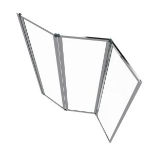 Aurlane Badewannenfaltwand Triple chrom 125 x 143 cm Aurlane Badewannenfaltwand Triple chrom 125 x 143 cm