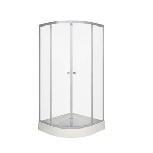 Aurlane Komplettdusche Silverline rund 90 x 200 x 90 cm Aurlane Komplettdusche Silverline rund 90 x 200 x 90 cm