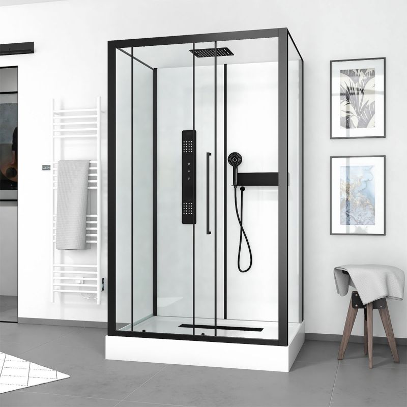 Aurlane Komplettdusche Urban 2 Rectangle 90 x 115 x 215 cm