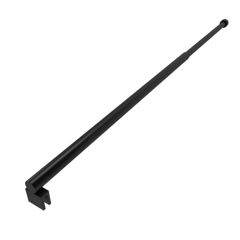 Aurlane Haltestange Parma schwarz 70 bis 110 cm