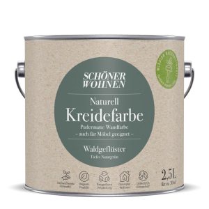 Schöner Wohnen Farbe  Naturell Kreidefarbe 2,5 L Waldgefluester