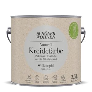 Schöner Wohnen Farbe  Naturell Kreidefarbe 2,5 L Wolkenspiel