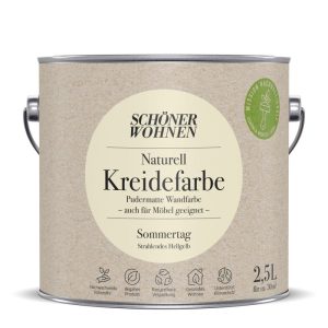 Schöner Wohnen Farbe  Naturell Kreidefarbe 2,5 L Sommertag