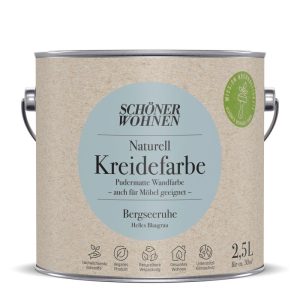 Schöner Wohnen Farbe Naturell Kreidefarbe 2,5 L Bergseeruhe Schöner Wohnen Farbe Naturell Kreidefarbe 2,5 L Bergseeruhe
