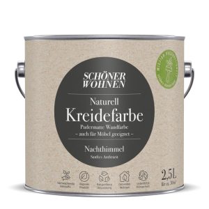 Schöner Wohnen Farbe Naturell Kreidefarbe 2,5 L Nachthimmel Schöner Wohnen Farbe Naturell Kreidefarbe 2,5 L Nachthimmel