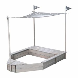 Sandkasten Boot 65 x 109 x 154 cm