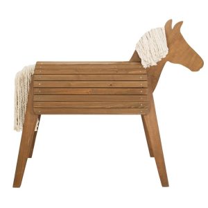 Spielpferd teak 64 x 123 x 151 cm