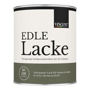 Vincent Edle Lacke Olivenhain feinmatt 750 ml Vincent Edle Lacke Olivenhain feinmatt 750 ml