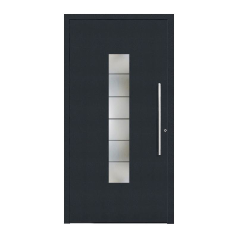 Aluminium-Sicherheitshaustür 108 Lucca 110 x 210 cm