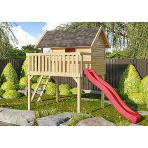 Karibu  Spielhaus Fidel 198 x 330 x 243 cm