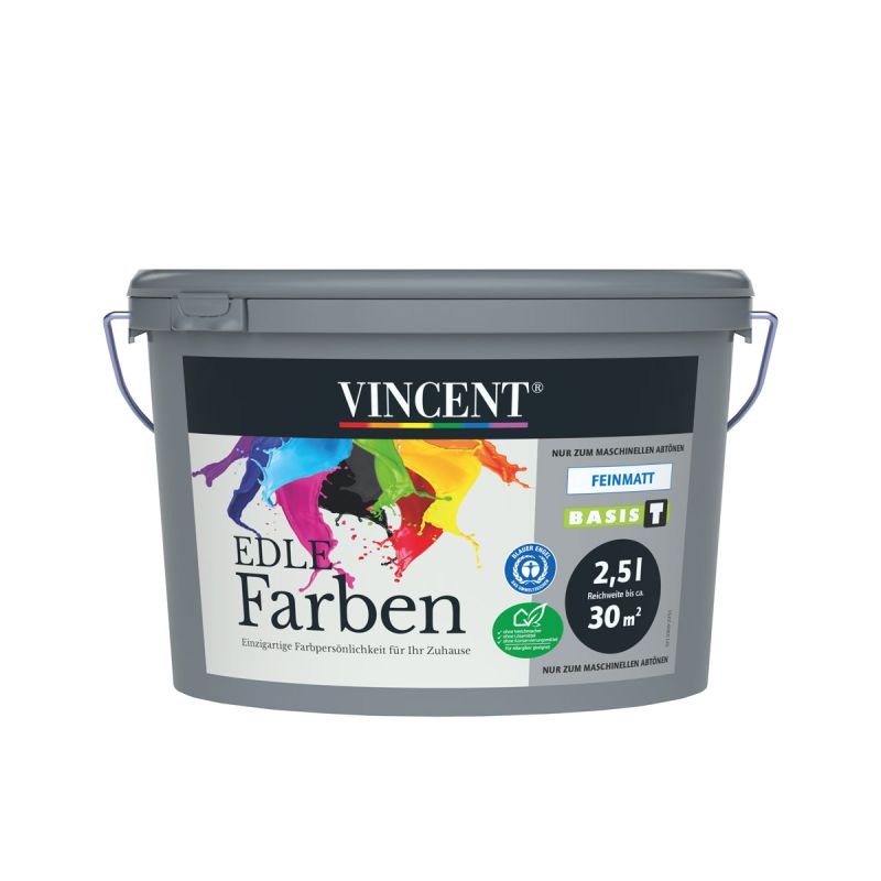 Vincent  Wandfarbe Edle Farben Mix It matt 2,5 L